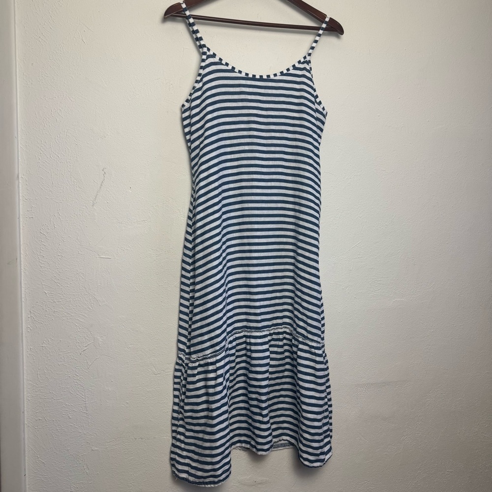Italian Francesca Bettini‎ Striped Linen Summer Dress